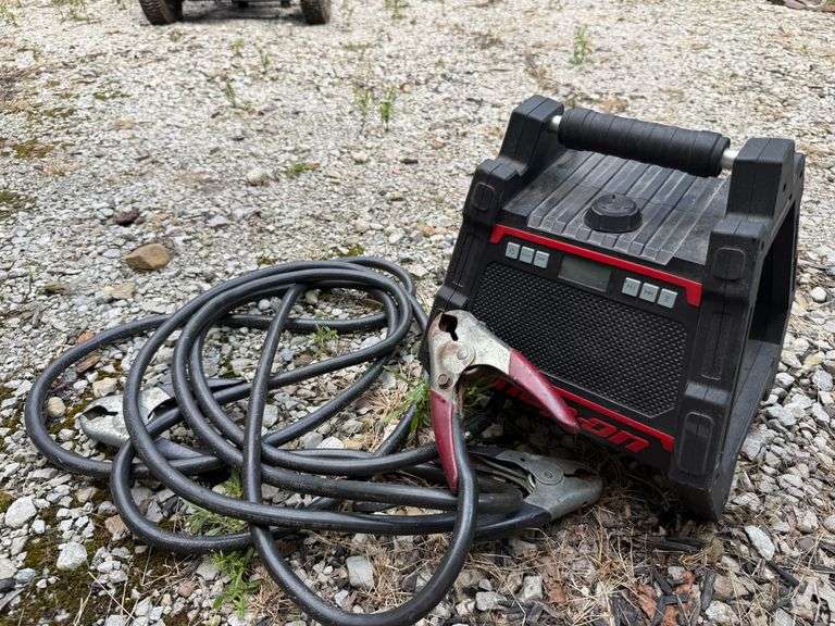 Snap-on radio & Jumper Cables