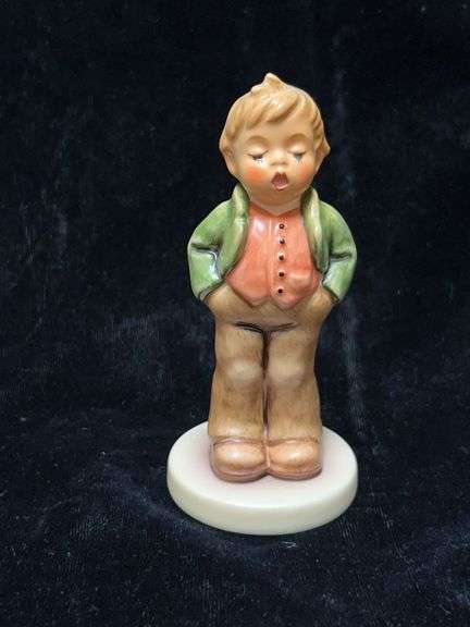 Goebel M.I. Hummel "Erster Tenor / Steadfast Soprano" Figurine, 2005/2006 Club Edition, 2002 Marking
