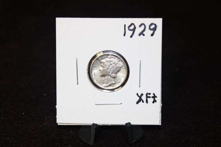1929 U.S. Mercury Silver Dime