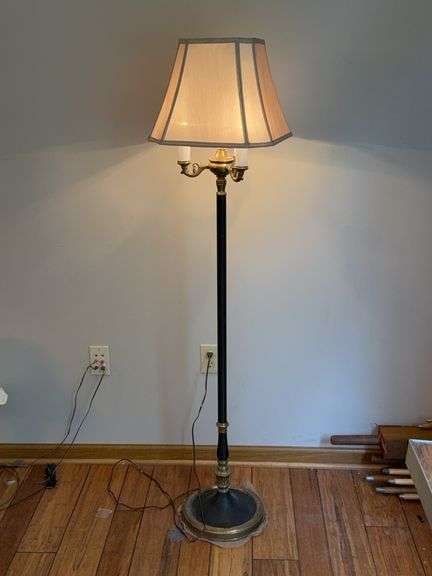 Traditional Three-Light Floor Lamp