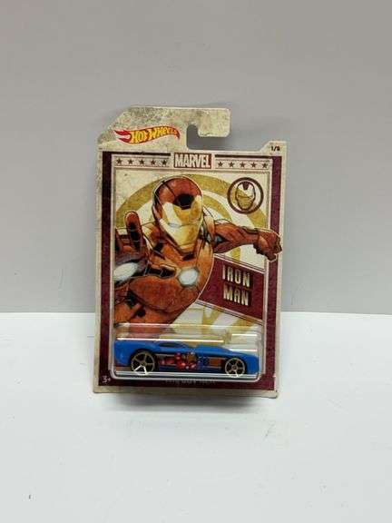 Hot Wheels Marvel Iron Man The Gov'ner Die-Cast Car, Carded, Mattel, 1/8 Collector's Series, 2017 Re