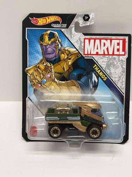 Hot Wheels Character Cars Marvel Thanos 1:64 Die-Cast Vehicle GYB57 in Original Packaging 2021 Relea