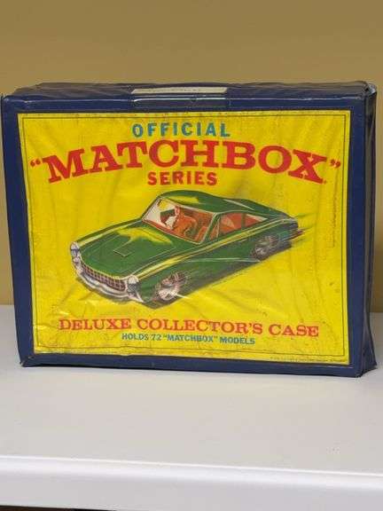 Vintage Matchbox Deluxe Collector's Carrying Case