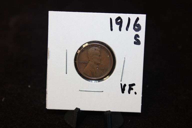1916-S U.S. Lincoln Wheat Cent