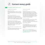 Thumbnail image of Earnest Money Guide with EARNNEST