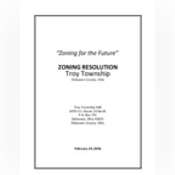 Thumbnail image of Troy Twp Zoning Resolution