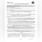 Thumbnail image of Agency Disclosure Statement