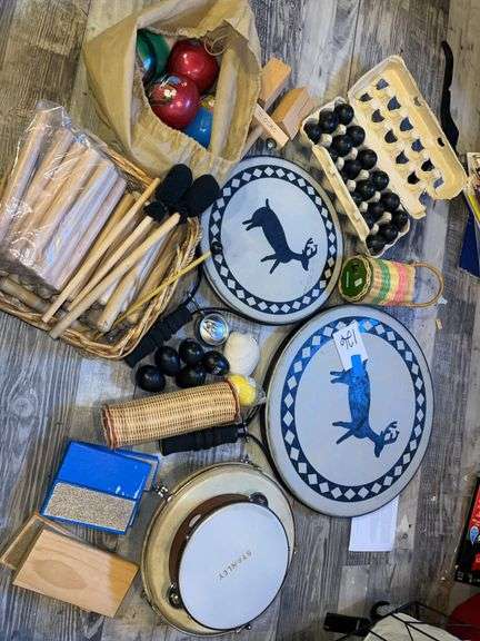 Musical Percussion & Rhythm Instrument Assortment