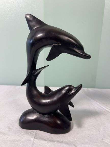 Frolicking Dolphins Sculpture