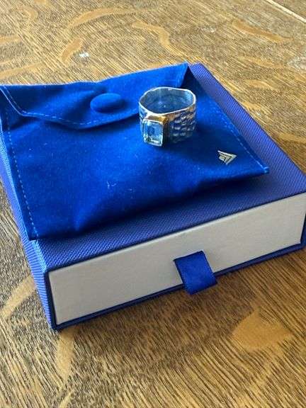 Silpada “Lakeside” Sky Blue Topaz Sterling Silver Ring