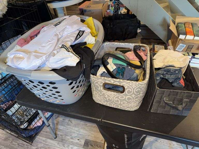 Clothing, Handbags & Storage Bins