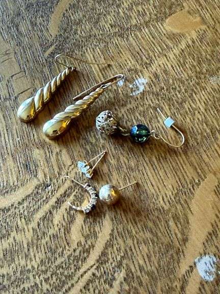 Monet & Gold Earrings