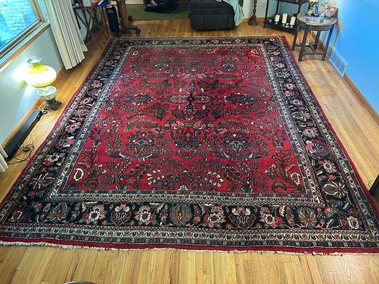 10'x14' Iranian "Mahal Sarouk" Area Rug