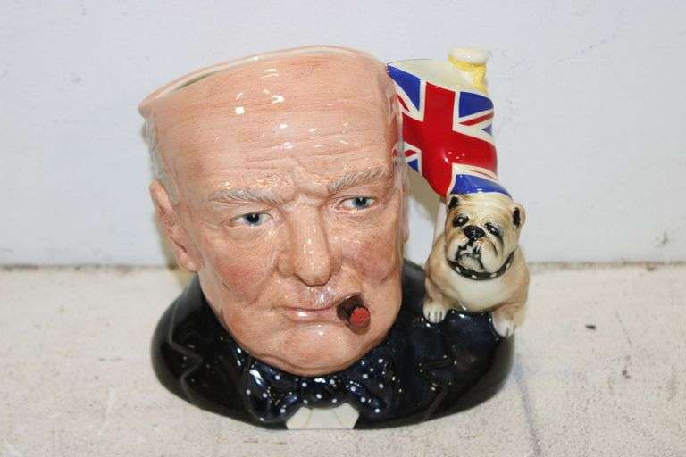 Royal Doulton Winston Churchill Character Jug