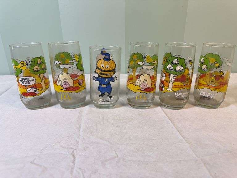McDonald’s Collector Glasses