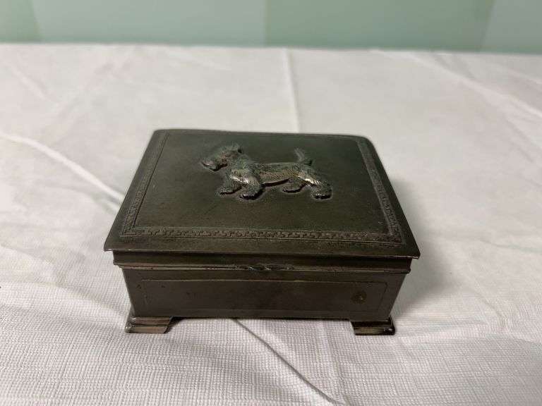 Metal Schnauzer Trinket Dish