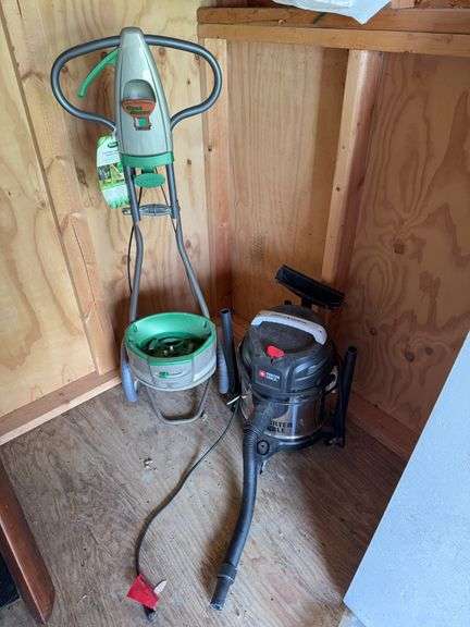 Porter-Cable Wet/Dry Shop Vacuum & Scotts EdgeGuard Spreader