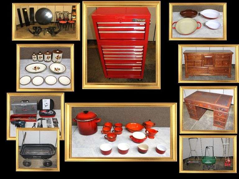 The Tool Chest Went CLANKITY! The Le Creuset Went THANKITY! The Dining Table Invited the Desk to a Supper So FRANKITY-PRANKITY!