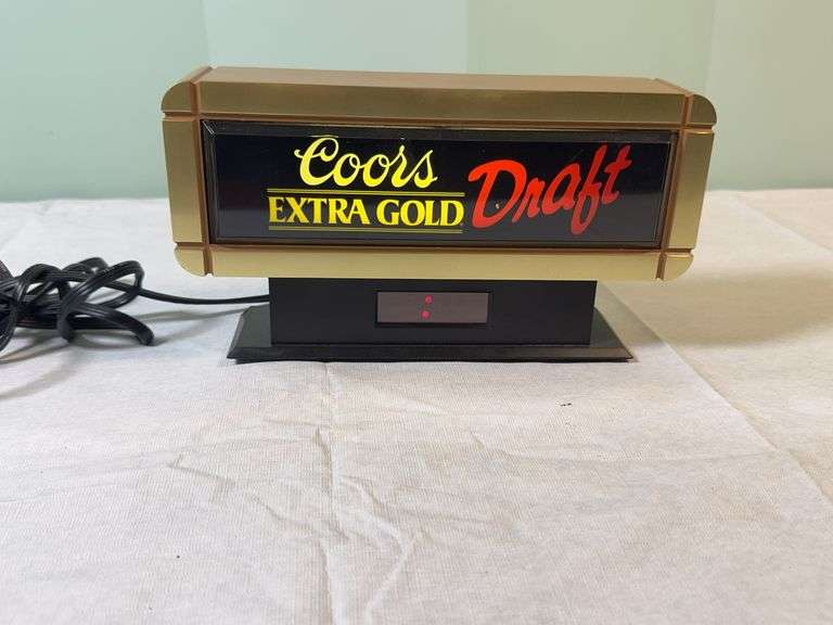 Coors Cash Register Sign