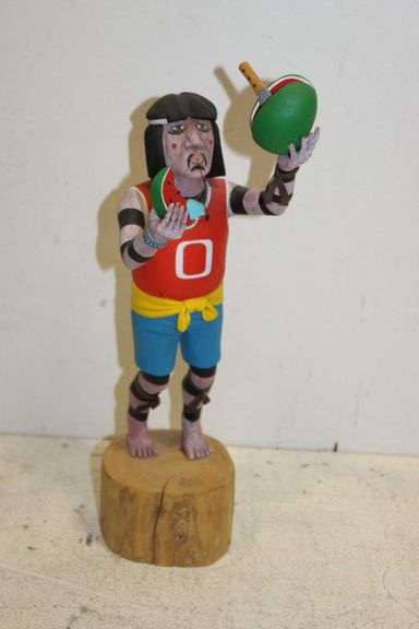Andrew L. Sahmie Hopi Tew Clown Figure