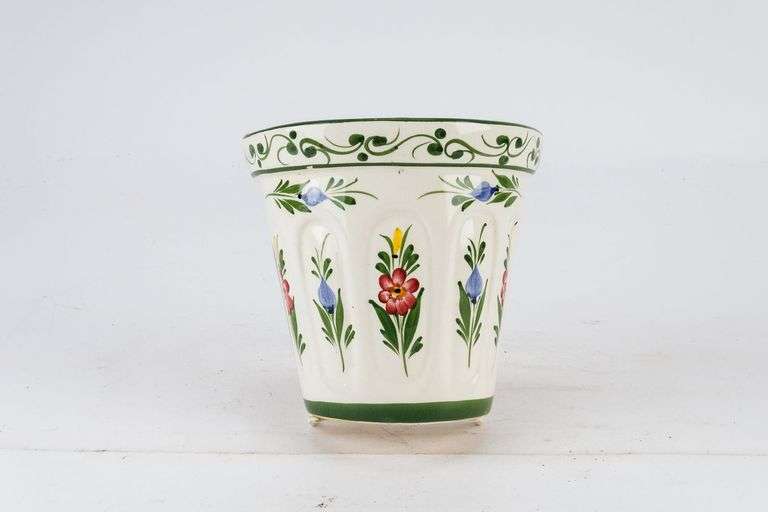 Hand Painted Wall Pocket