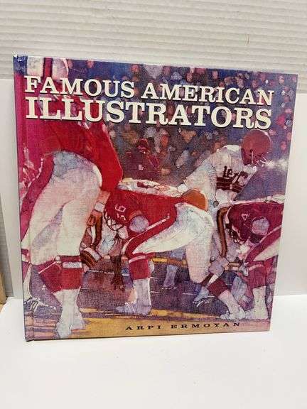 Famous American Illustrators, Arpi Ermoyan, Quantum Publishing, 2002 Hardcover, Chartwell Books Edit