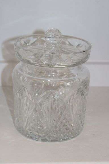 Waterford Kelley Crystal Biscuit Jar