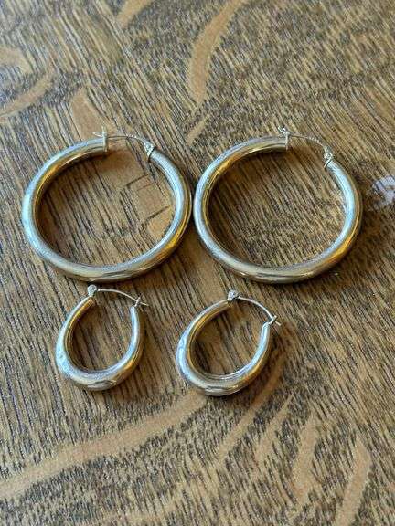14K Yellow Gold Earrings