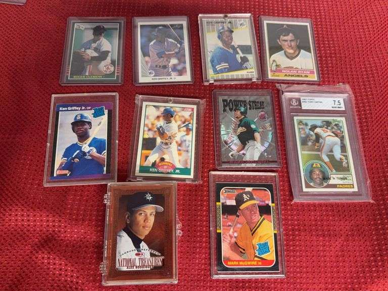 Baseball Sports cards (Ken Griffey, Tony Gwynn)