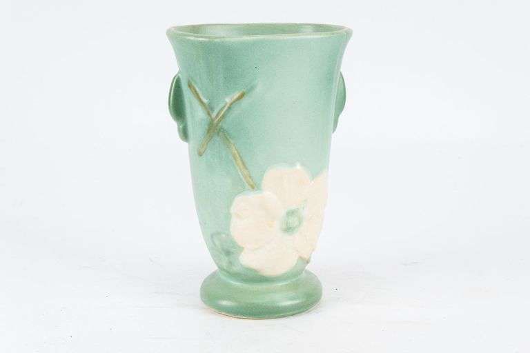 Vintage Weller Pottery Dogwood Vase