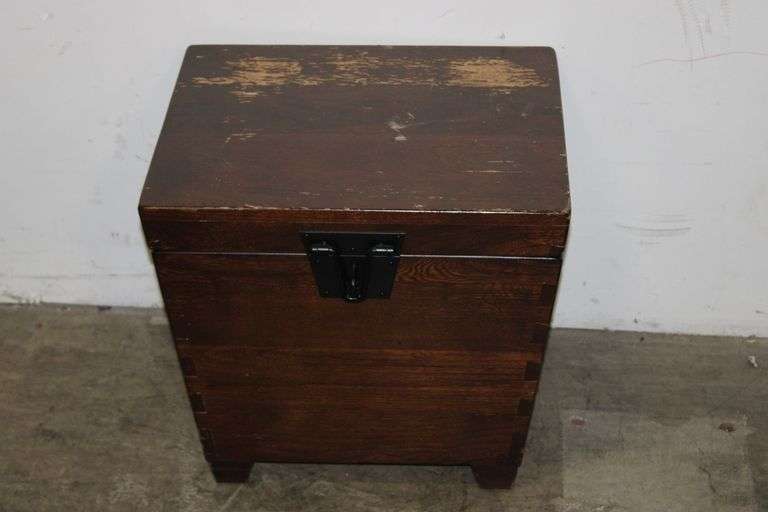Wood Storage Chest