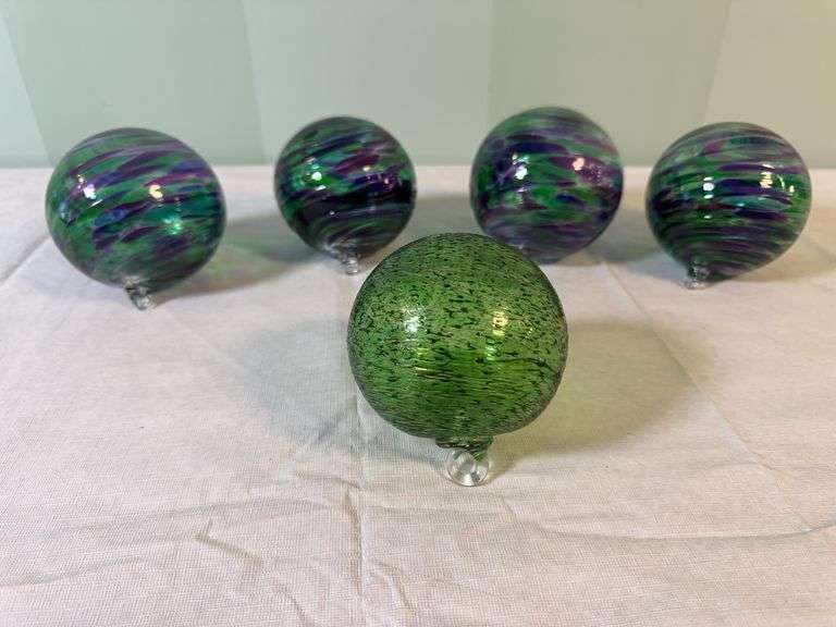 Hand Blown Glass Ornaments
