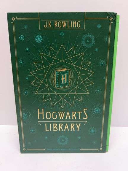 Hogwarts Library Box Set by J.K. Rowling: First Scholastic Printing, March 2017, Three-Book Collecti