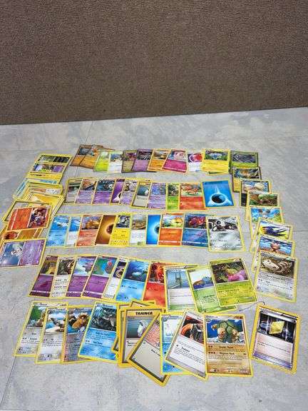Over 80 Pokémon Trading Cards From Multiple Sets With Rares And Holofoils Included, Mixed Types