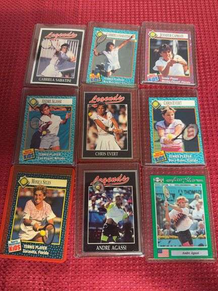 Tennis Sports Cards