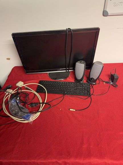 Dell computer monitor and wireless key pad