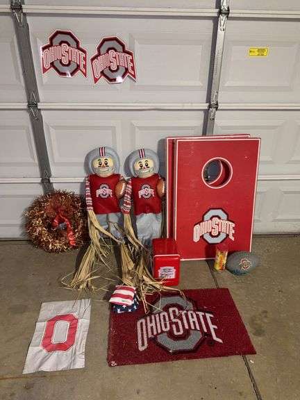 Ohio State Buckeyes Cornhole & Décor Collection