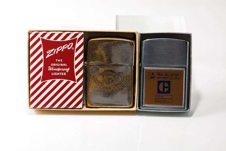 Vintage Zippo Lighters