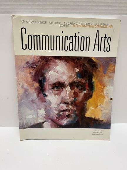 Communication Arts Magazine May/June 2012 Vol 54 No 2 Illustration Annual Issue Helms Workshop Metho