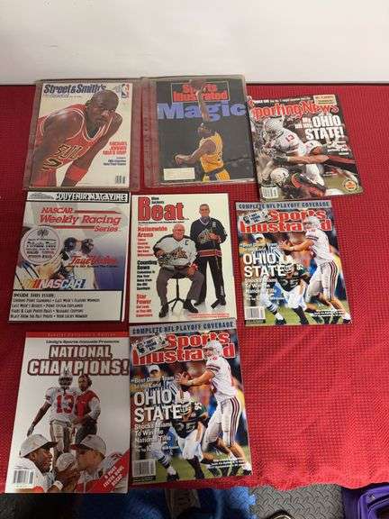 Sports magazines