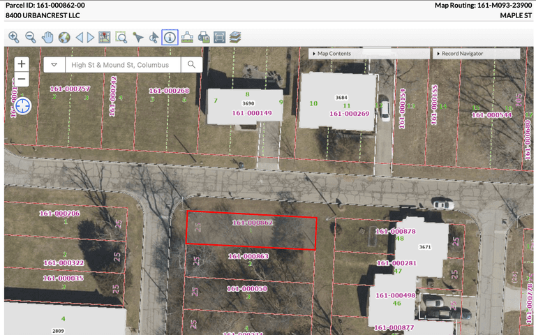 0 Maple Street LOT 2, Urbancrest, Ohio 43123