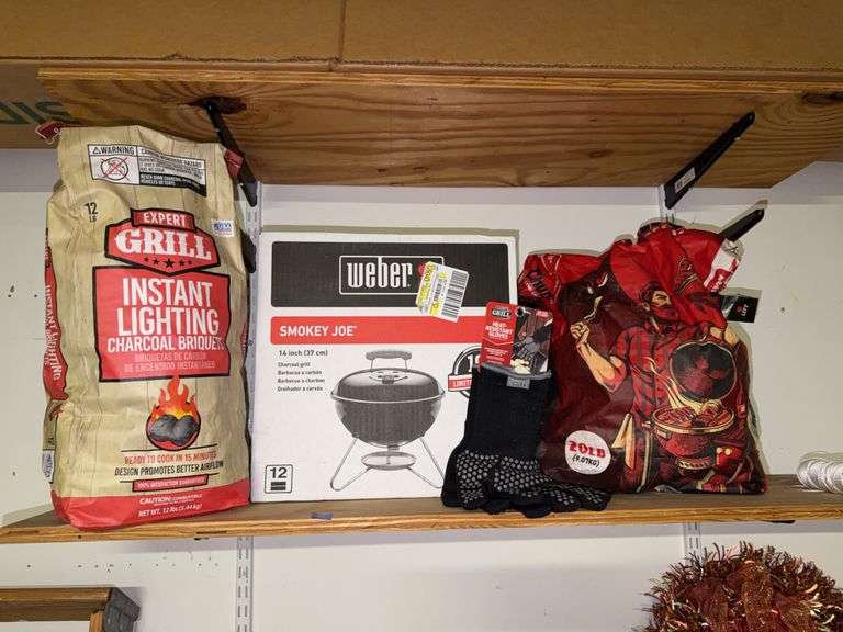 Weber Smokey Joe Charcoal Grill & Grilling Accessories