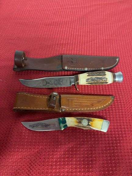 Pair of knives market Brar MGC and Crain Brand