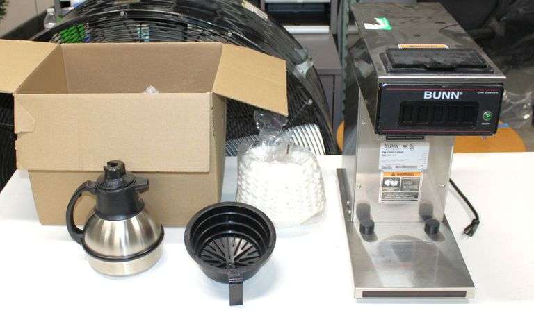 Bunn CW15-TC PF Commercial Coffee Maker With Accessories