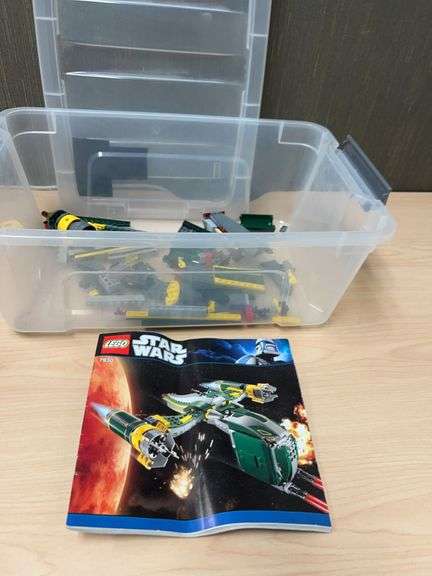 LEGO Star Wars Bounty Hunter Assault Gunship Set 7930 with Instruction Manual and Loose Pieces in Tu