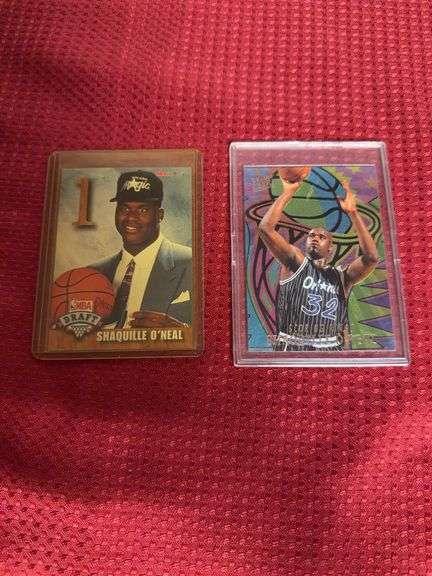 Pair of Shaquille O’Neall Cards