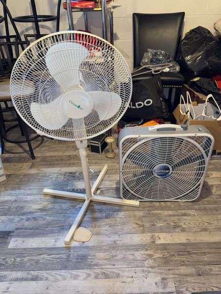 Pedestal Fan & Box Fan