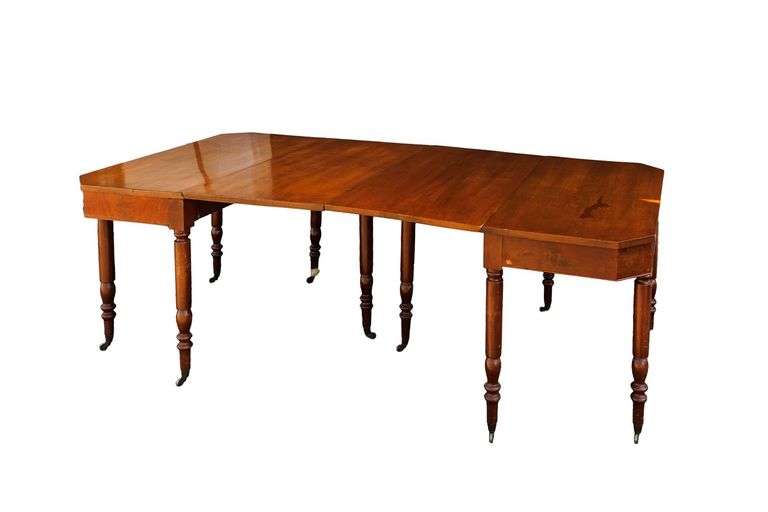 Antique Drop-leaf Banquet Table