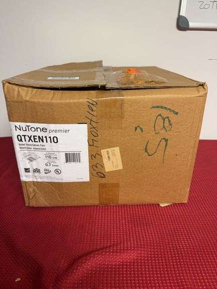 NuTone Premier vent/fan