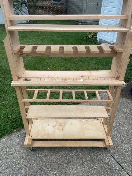 Tools Rack With Full Storage Tool Storage - Auction Ohio
